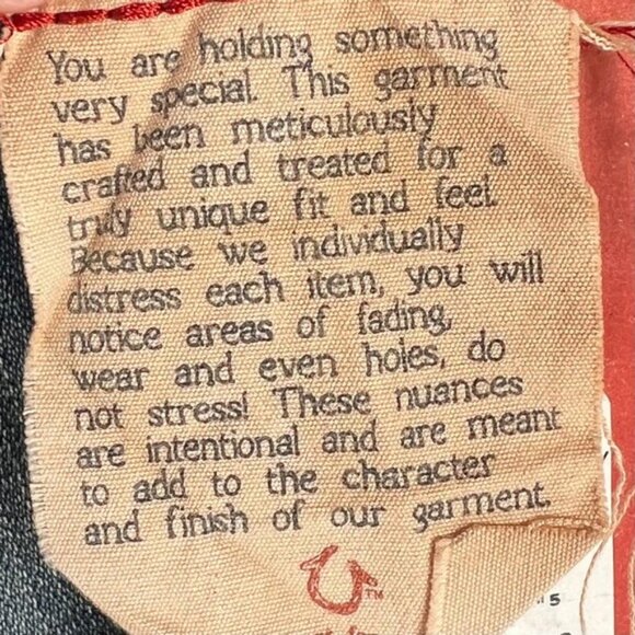 NWT‎ TRUE RELIGION USA Made 🇺🇸 DRFTR N/ JOEY WMM W/ STUDS Jeans 10503YF Sz 28 - Picture 15 of 15